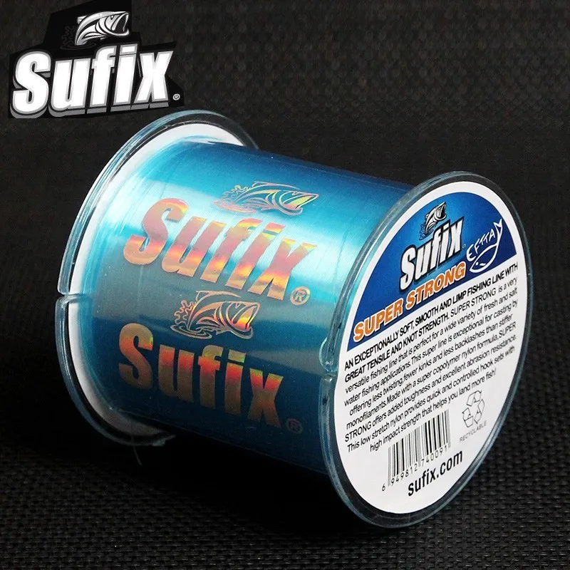 

Super High Quality Sufix Nylon Fishing Line 500m Extreme Super Strong Nylon Fishing Line Fishing Tackle Only 7# Available 30LB