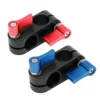 90 Degree Right Angle 15mm Rod Rig Clamp Adapter for 5D2 5D3 A7sGH4 DSLR Camera Photography System Photo Studio Handgrip Monitor ► Photo 1/5