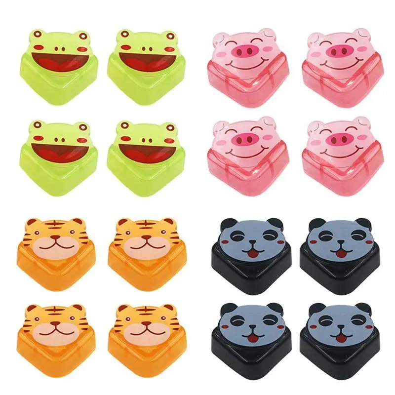 

Safety Desk Protector 4pcs/set Child Baby Cute Cartoon Animal Pattern Table Corner Edge Protection Cover Corner Guards Safety