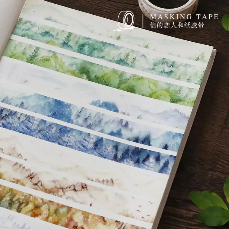 

The Power of Nature Creative Cute Masking Decoration Adhesive Stikcer Washi Tape
