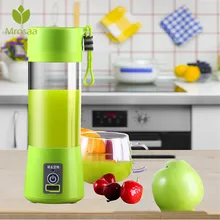 Портативный 400 мл Смешанная соковыжималка чашка USB перезаряжаемая электрическая автоматическая овощная Цитрусовые фрукты апельсин соковыжималка чашка-миксер бутылки