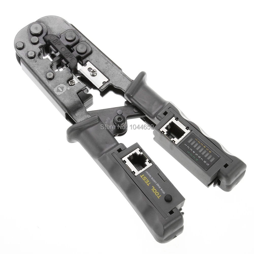 

2 in 1 Multitool Network Tellphone LAN Cable Stripper Crimper Cutter Tester RJ45/RJ12/RJ11 8P 6P Network Crimper Tester