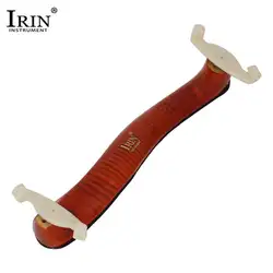 IRIN скрипка плечевая подставка Регулируемая твердая древесина резиновая скрипка отдых мягкий для 3/4 4/4 размер скрипки Запчасти и аксессуары