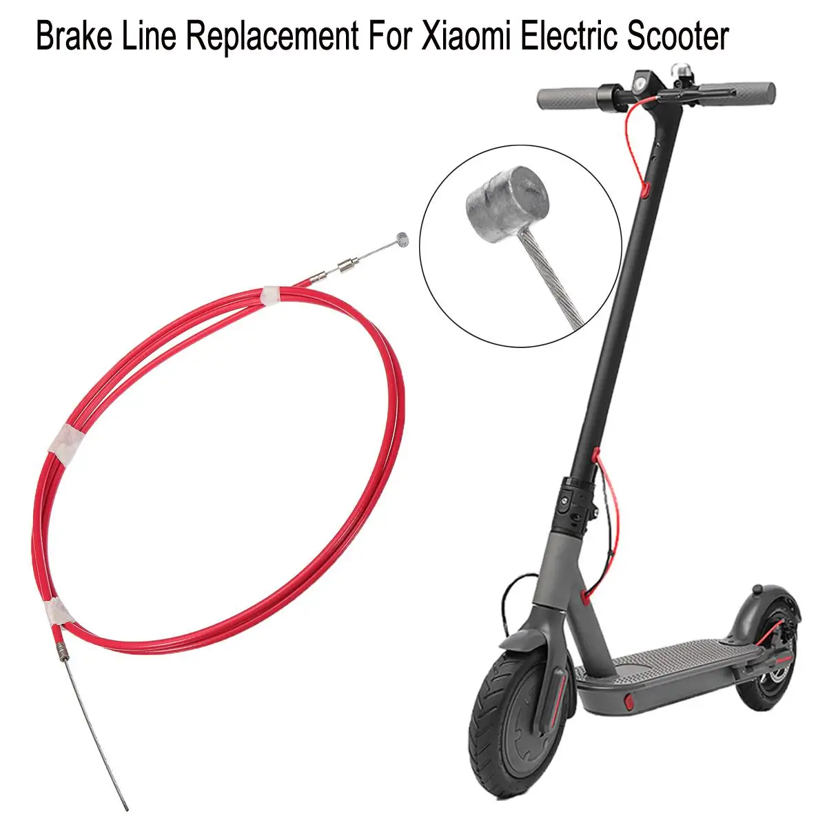 

Front Rear General Purpose Brake Line Replacement Electric Scooter Brake Line for Xiaomi Mijia M365 Electric Scooter Accessories