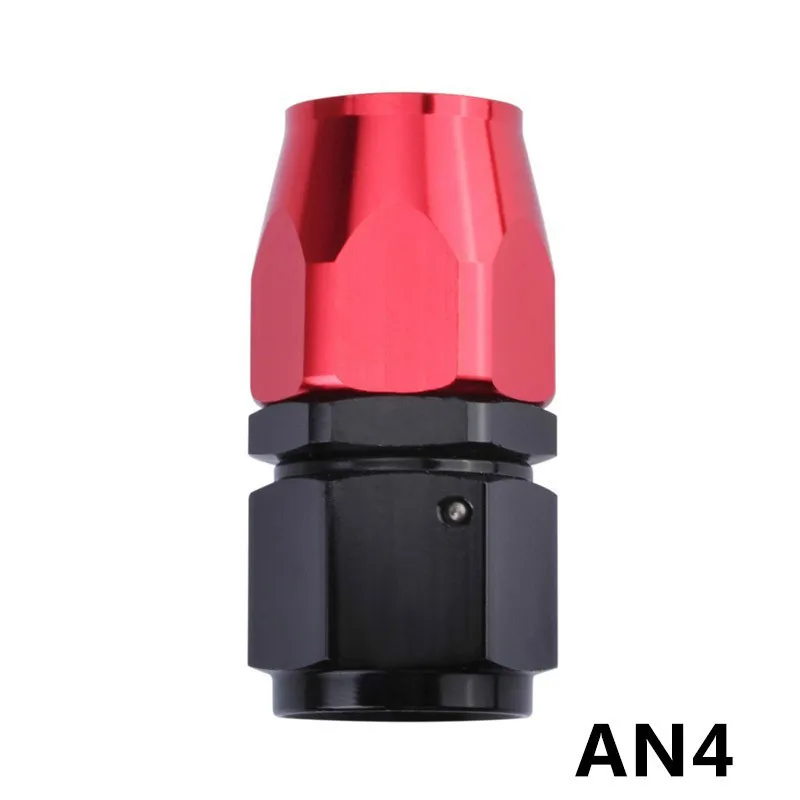 

SPEEDWOW AN4 Swivel Hose End Aluminium 0 45 90 180 Degree Oil Fuel Fitting Fuel Adapter Reusable Oil Cooler Hose End Car Part