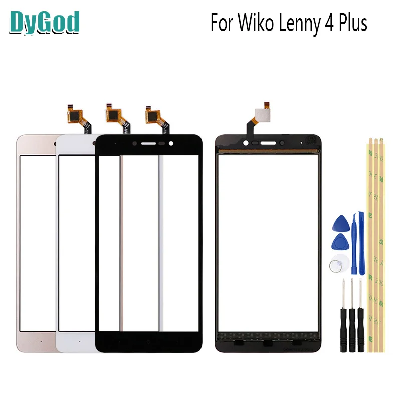 5 дюймов для Wiko Lenny 4 Plus сенсорный экран дигитайзер стекло сменная панель запасные