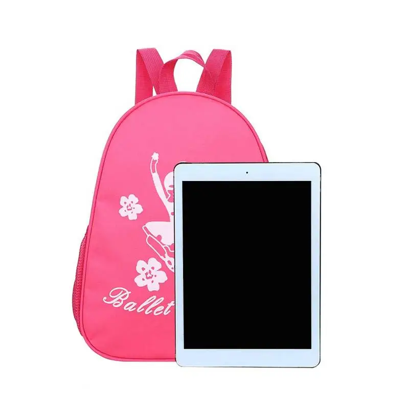 الأطفال الرقص حقيبة ظهر مدرسية لطيف الرقص الكرتون المدرسية رياض الأطفال حقائب من القماش حقيبة ظهر للفتيات الاطفال حقيبة ظهر