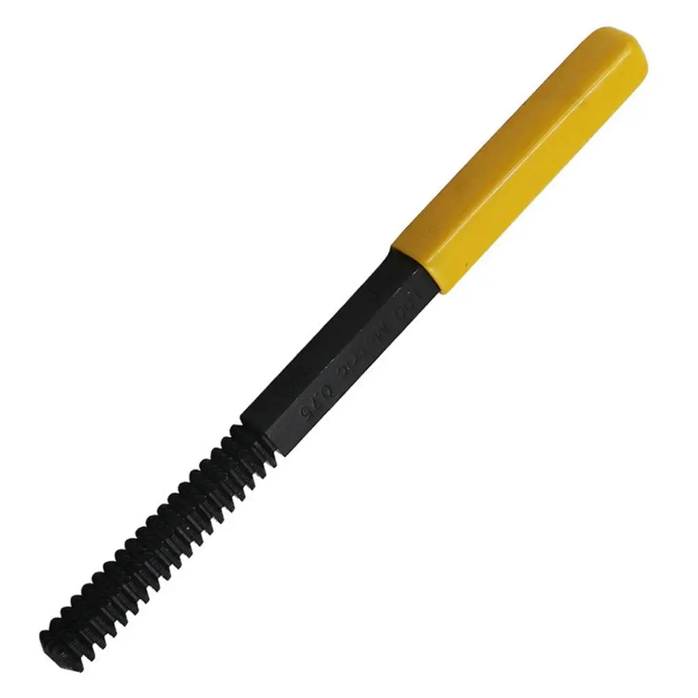 

HLZS-Thread Repair File Set Thread Restoring Thread Teeth Single Cut Square Shape Metric Bolt