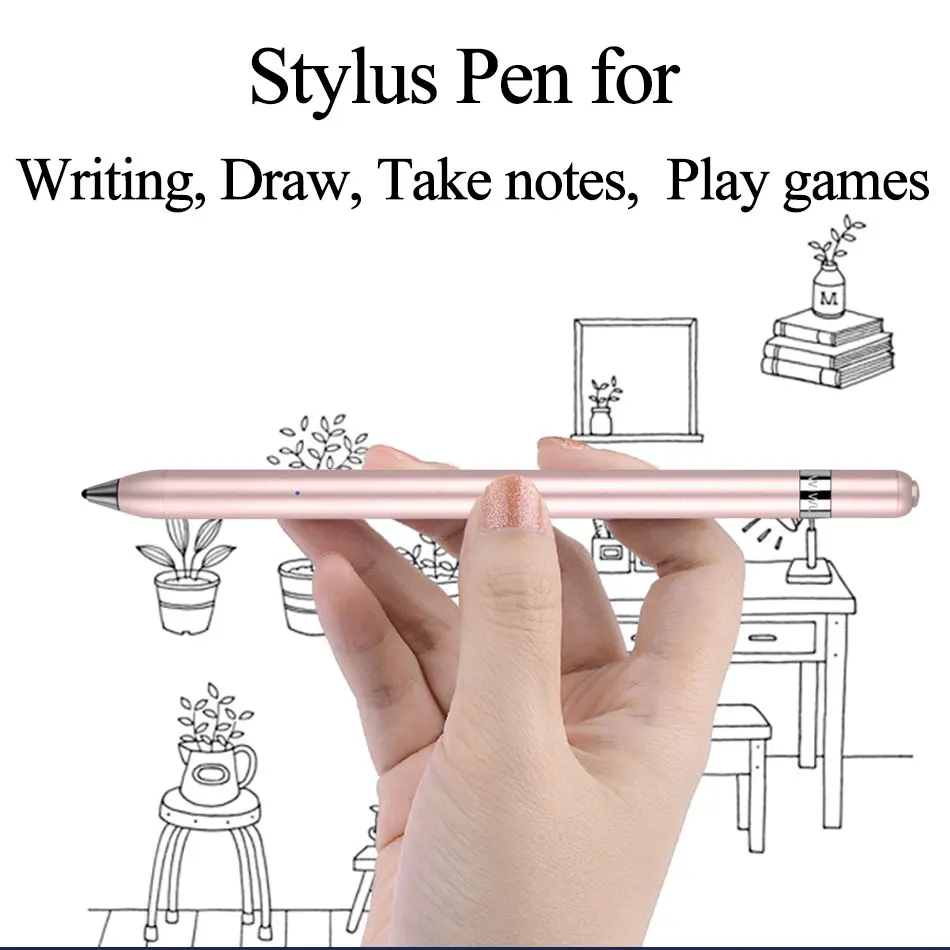 WIWU New Tablet Touch Pen for iPad Capactive Touch Screen Universal Stylus Touch Pen for Phone Tablet Pencil for iPad Pro 2018 WIWU New Tablet Touch Pen for iPad Capactive Touch Screen Universal Stylus Touch Pen for Phone Tablet Pencil for iPad Pro 2018