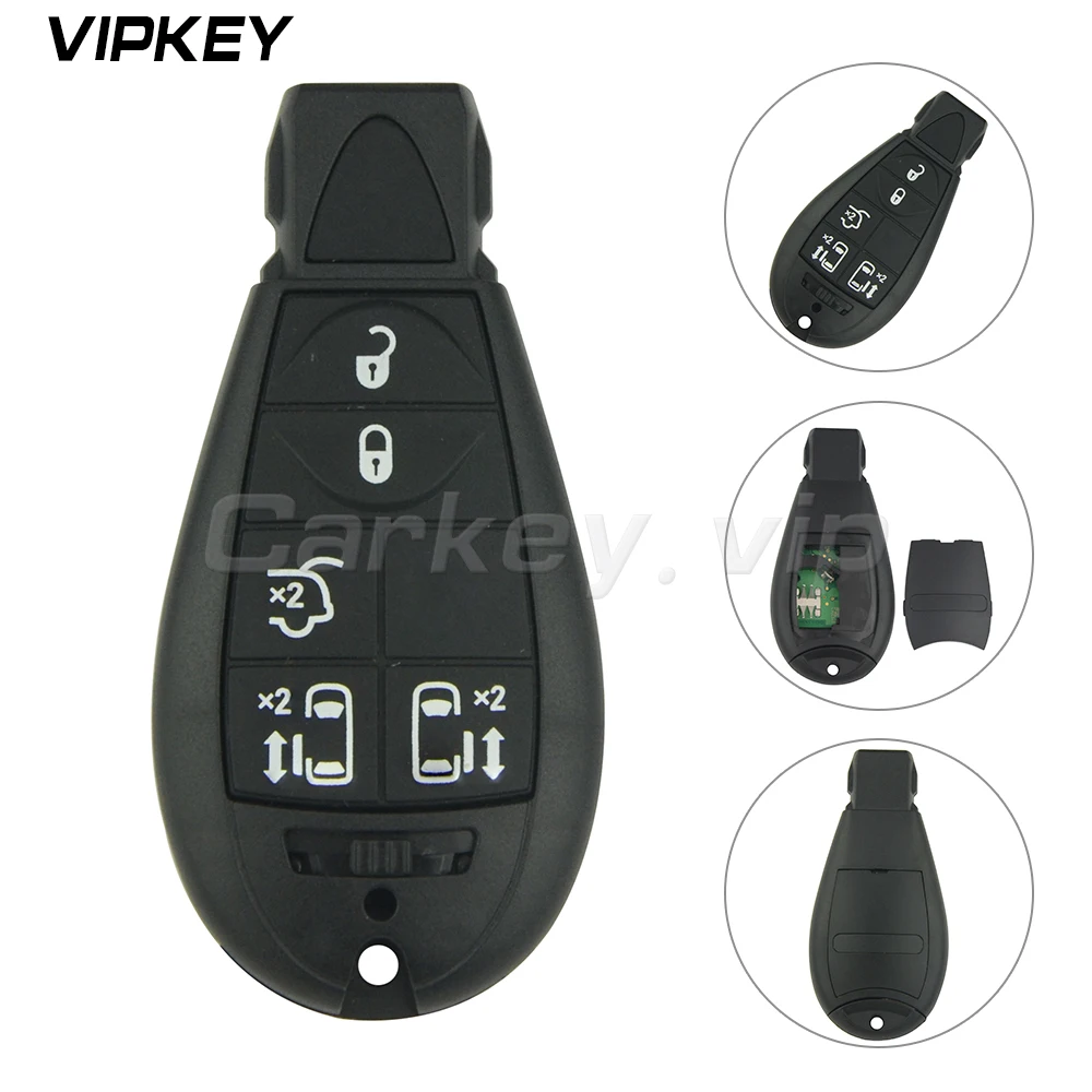 Remotekey европейская модель #9 68066859AD 434 МГц 5 кнопок для Chrysler Jeep Dodge Caliber Journey Grand Cherokee