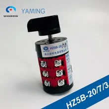 Custom Cam Switch 7 position 20A 660V 3 poles Rotary screws universal universal changeover switch manual electrical HZ5B-20/7/3 Custom Cam Switch 7 position 20A 660V 3 poles Rotary screws universal universal changeover switch manual electrical HZ5B-20/7/3