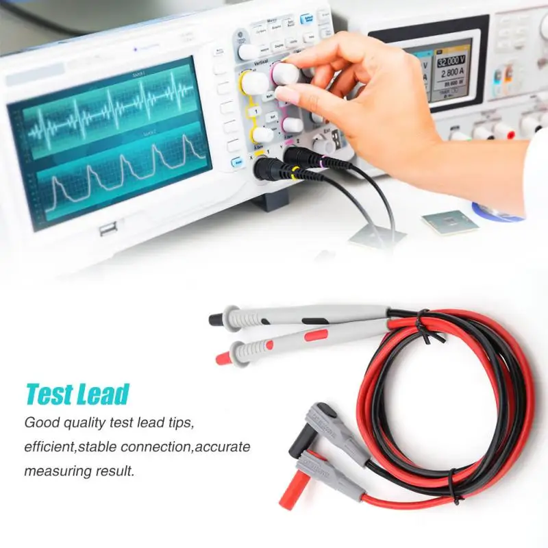 P1503D Multifunctional Multimeter Test Leads with Crocodiles Clips Replaceable Probe Tips Set Pasamer Test Lead Kits 