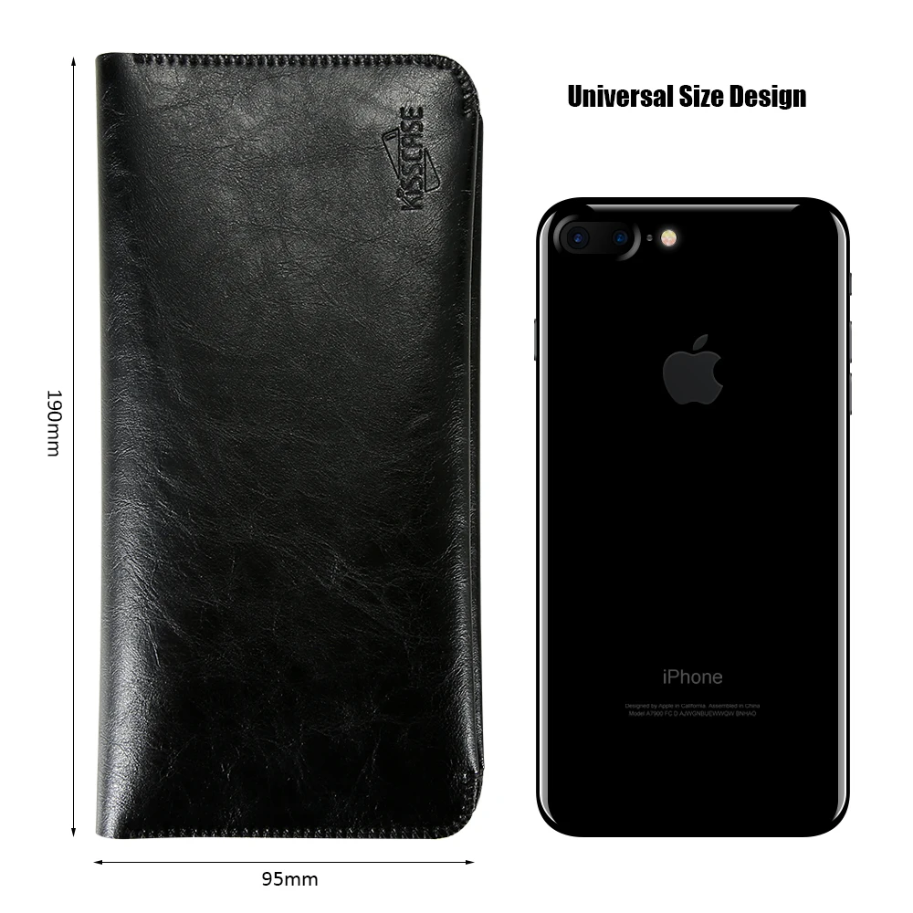 KISSCASE модный кожаный чехол бумажник для телефона iPhone X XS 8 7 6 6s Plus 5 5S SE в деловом