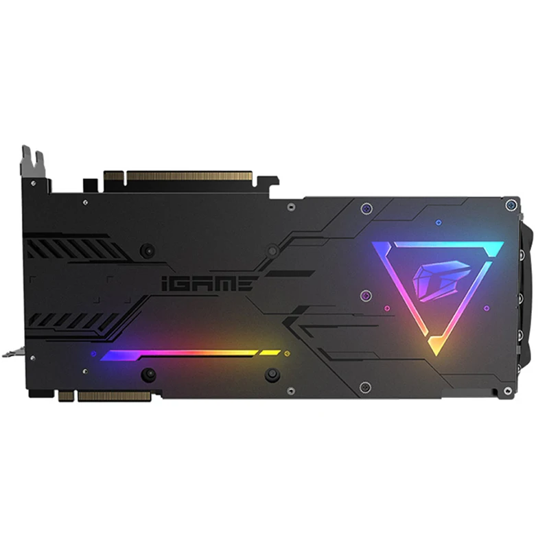 Новая красочная видеокарта iGame GeForce RTX 2070 Vulcan X OC GDDR6 8G 256Bit Base 1410MHz Boost 1815MHz 2 вентилятора ЖК-экран