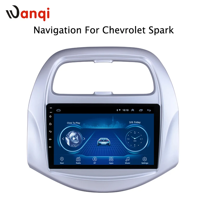

android 8.1 Car DVD GPS Navigation Player Stereo For 2018 Chevy Chevrolet SPARK