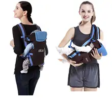 Горячий бренд дышащий эргономичный младенческий ребенок Регулируемая перевязь слинг новорожденный Рюкзак-переноска