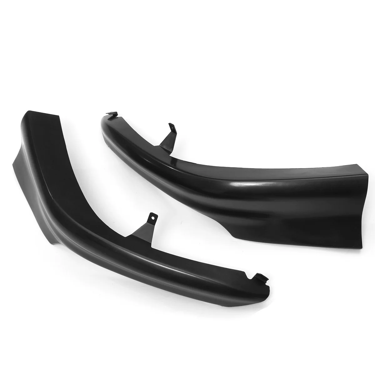

2x Car Front Bumper Lip Splitter Lower Chin Spoiler Lips For Toyota Corolla 2003-2004 S Factory Style Front Corner Wrap Angle