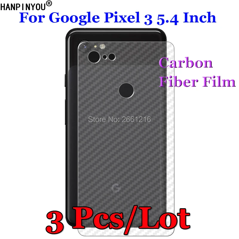 Защитная пленка для экрана Google Pixel 3 Pixel3 5 4 дюйма 3D углеродное волокно