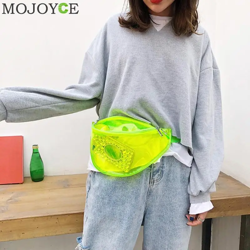 

Fanny Pack for Women Waist Bag Female Belt Bag Sport Transparent Bum Bag Ladies Clear Waist Pack Purse Unisex PVC