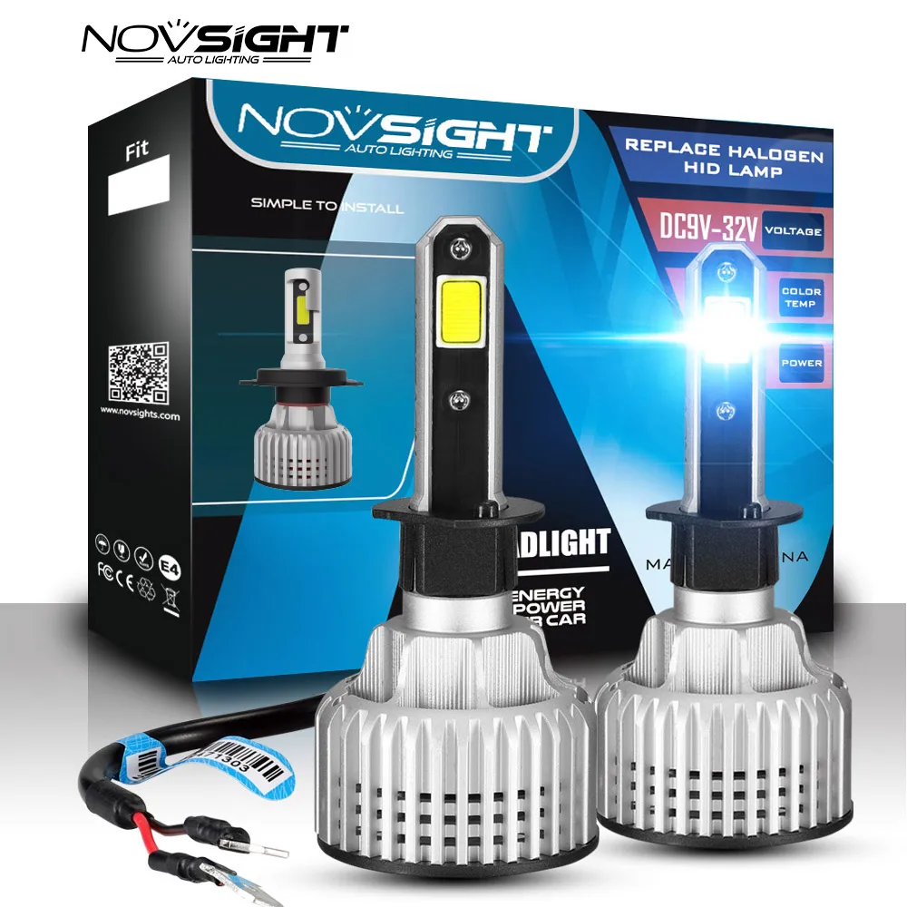 Новый стиль мини Автомобильная светодиодная фара H4 LED H7 H1 H11 H8 9005 HB3 9006 HB4 10000lm 6500k