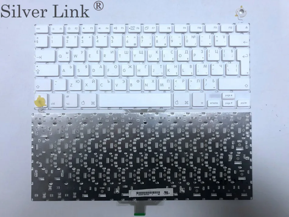 Клавиатура для ноутбука APPLE Macbook Air A1181 A1185 белый BG макет | Компьютеры и офис