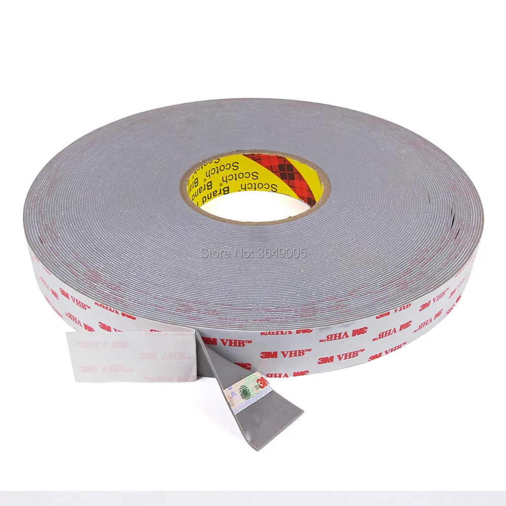 3m 4926 Tape Double Sided Adhesive Tape Cut Roll 12mm X 33meter 3m Tape Thick0 4mm Tape Aliexpress