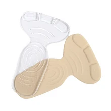 1 пара Т-Форма высокое силиконовая Подушечка для обуви поддержка свода стопы ортопедическая обувь вставить стельки для ног пятки протектор прокладками для Для женщин