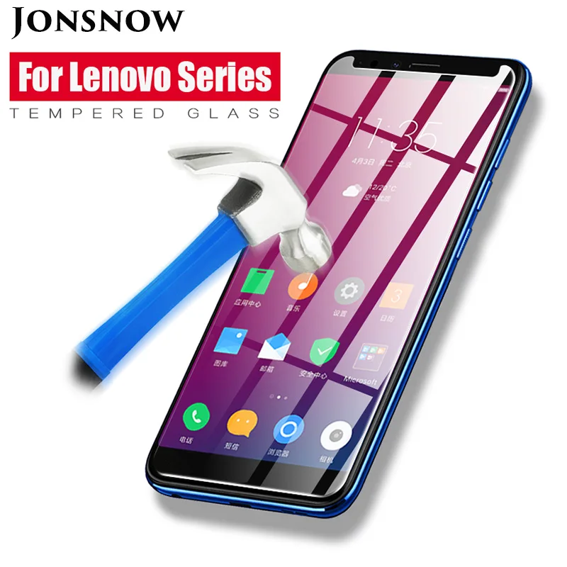 

JONSNOW Tempered Glass For Lenovo K5 Play S5 A5 K320t Z6 Pro 9H Protective Film Screen Protector for Lenovo L38041 L18011 K33A42