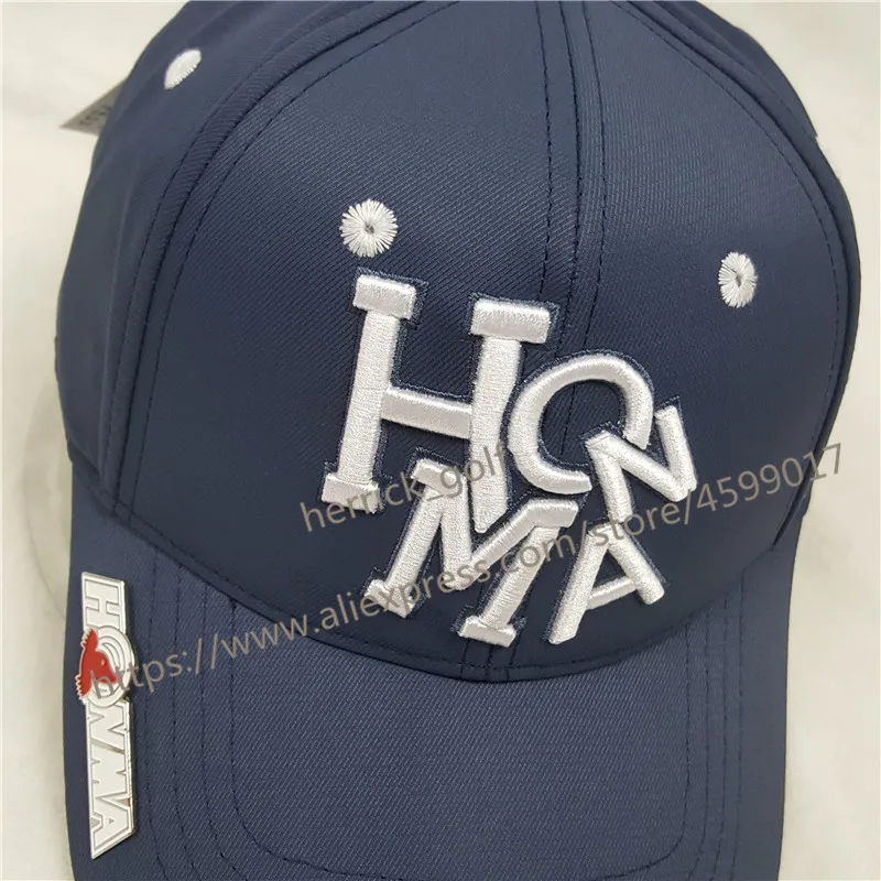 Новая мужская и женская шляпа для гольфа HONMA синяя спортивная бейсбольная кепка