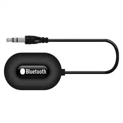Портативный Аудио Bluetooth 3,0 приемник беспроводной fm-комплект стерео 3,5 мм AUX для музыкальный плейер в машине мобильный телефон компьютер