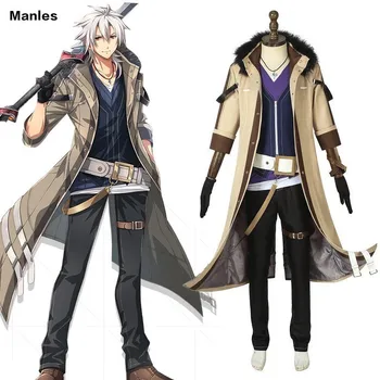 

Anime The Legend Of Heroes Eiyuu Densetsu Sen no Kiseki Costume Crow Armbrust Carnival Adult Halloween Custom Made Full Uniform