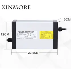 XINMORE 54,6 В в 15A 14 13A литиевая батарея зарядное устройство для В 48 в E-bike li-ion батарея пакет AC-DC питание для электрического инструмента