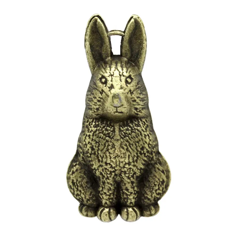 Lovely Charm Pendants Rabbit Animal Antique Bronze 27x13mm,20PCs