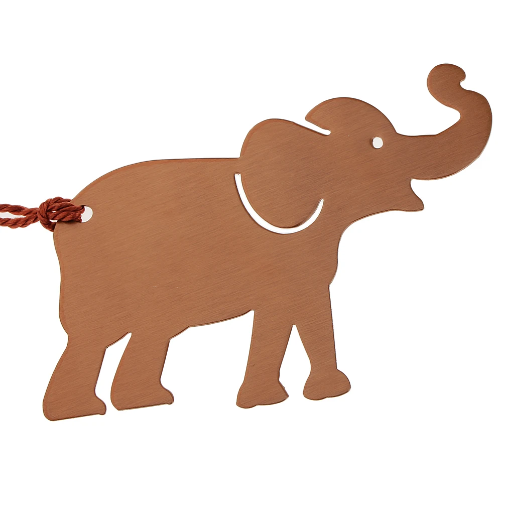 Fun Elephant Paper Clips Cute Desk Accessories Bookmark Clips Page