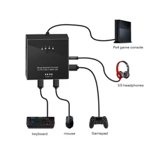 Контроллер мыши Адаптер клавиатуры портативный конвертер совместим с sony PS4/PS3/Xbox One 360/FPS игровой контроллер штекер