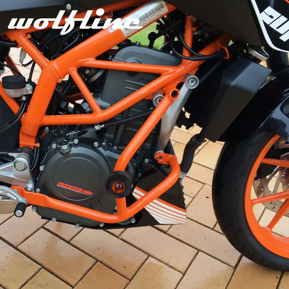 Аварии бар для KTM 390 DUKE 2013 2014 2015 2016 R2R рамки Enigne защитный кожух DUKE390 оранжевый бары