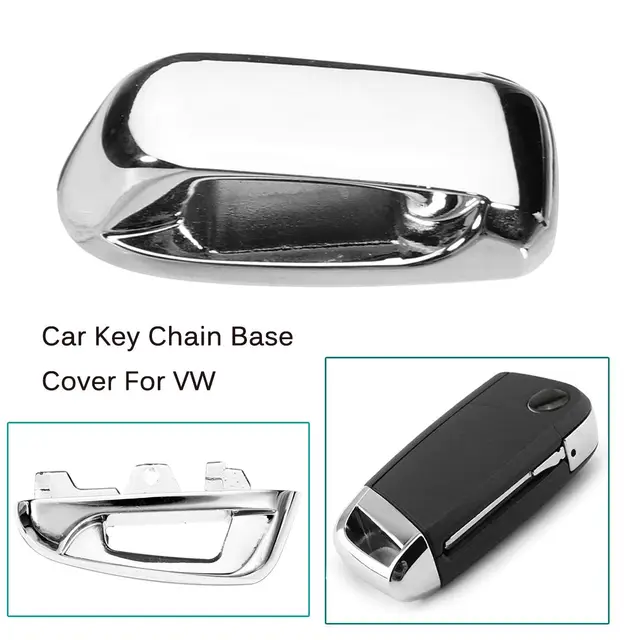 US $3.76 Remote Key Chain Hole Metal Cover Keyless Top Head Key Base for Volkswagen VW Golf 7 MK7 GTI Touran