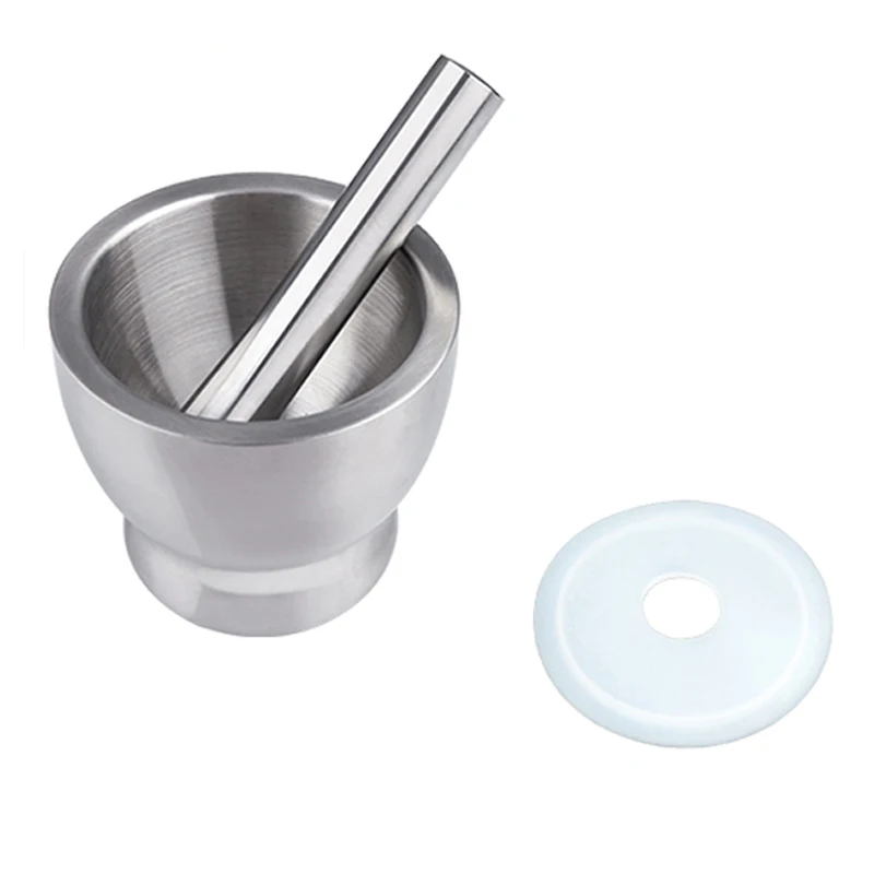 

Multi - Function 304 Stainless Steel Solid Garlic Rammer Household Manual Garlic Stone Mortar Grinding Machi