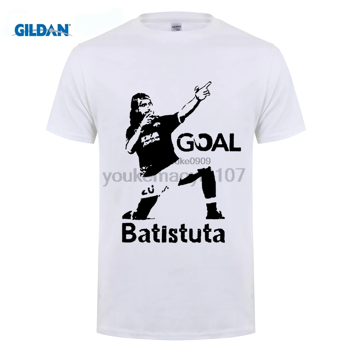 

GILDAN Gabriel Omar Batistuta Men o-neck goal T-Shirt
