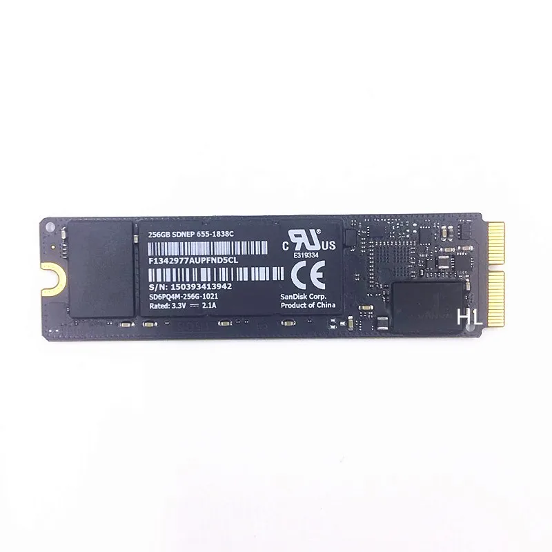 Оригинальный 2013 2014 для Macbook Pro Retina A1502 A1398 Air A1466 A1465 SSD твердотельный накопитель 128 ГБ