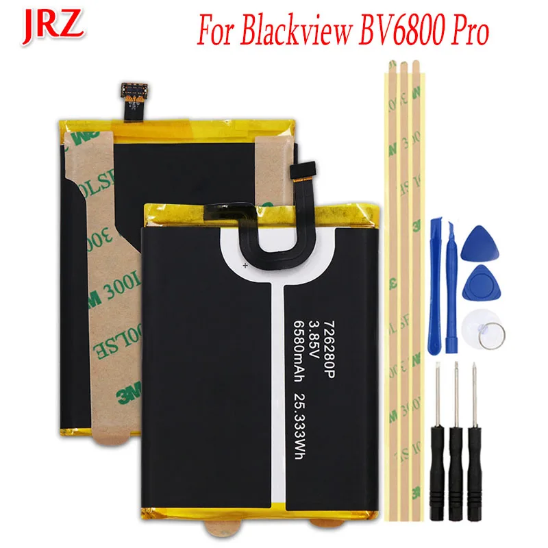 JRZ 3 85 В 6580 мАч аккумулятор для телефона Blackview BV6800 Pro высококачественные сменные