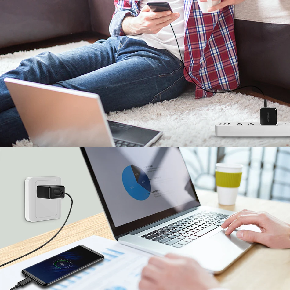 Быстрое зарядное устройство USB 3 0 быстрое 18 Вт портативное Сетевое usb стандарта