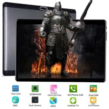 KUHENGAO MT6753 Octa Core Android Tablets 32/64GB 10 inch 1920×1200 Display Dual SIM 4G Phone Call Tablet