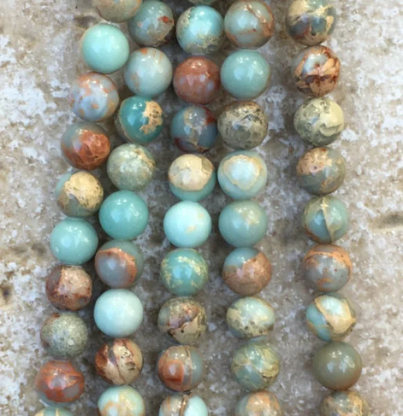 Модные diy 8 мм круглые синие опаловые бусины около 50 шт|opal beads|fashion beadsblue opal beads |