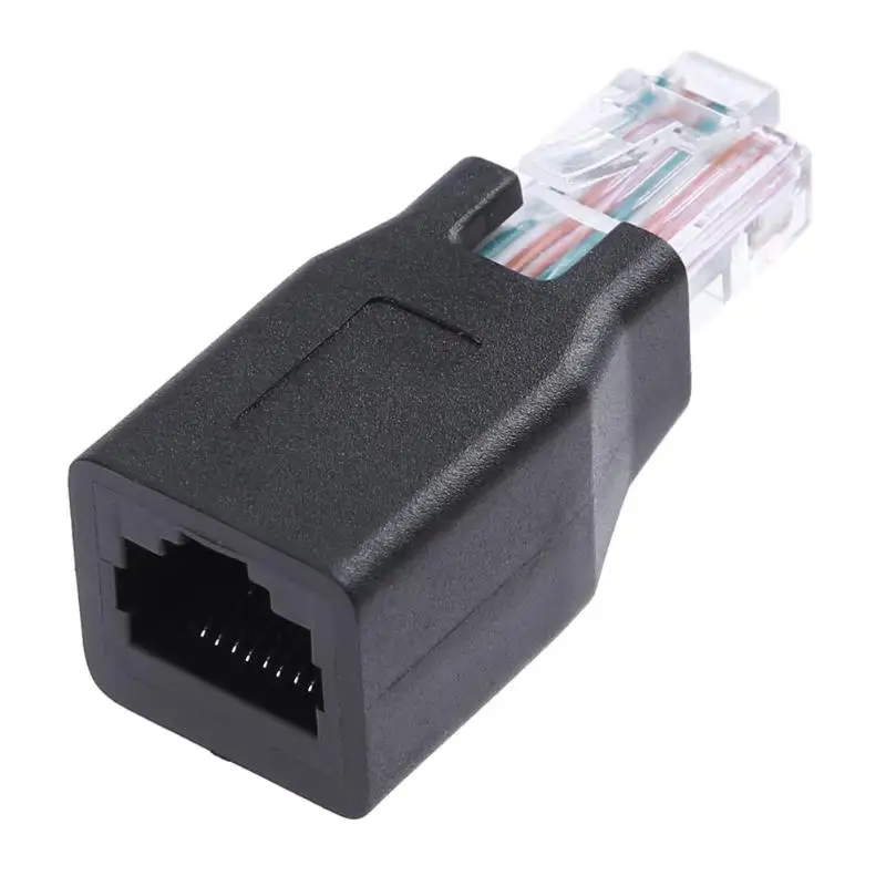RJ45 папа мама CAT6 Разъем Lan Ethernet Сетевой удлинитель адаптер для