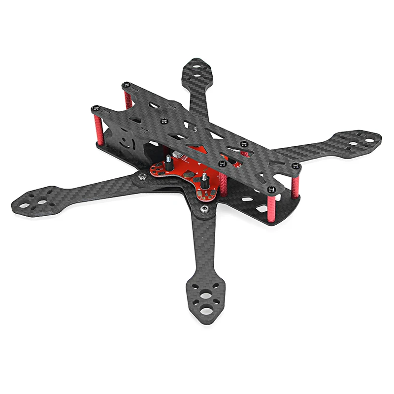 Комплект гоночной рамы URUAV UF1 4/6/7 дюйма 4 мм углеродное волокно FPV с платой PDB для