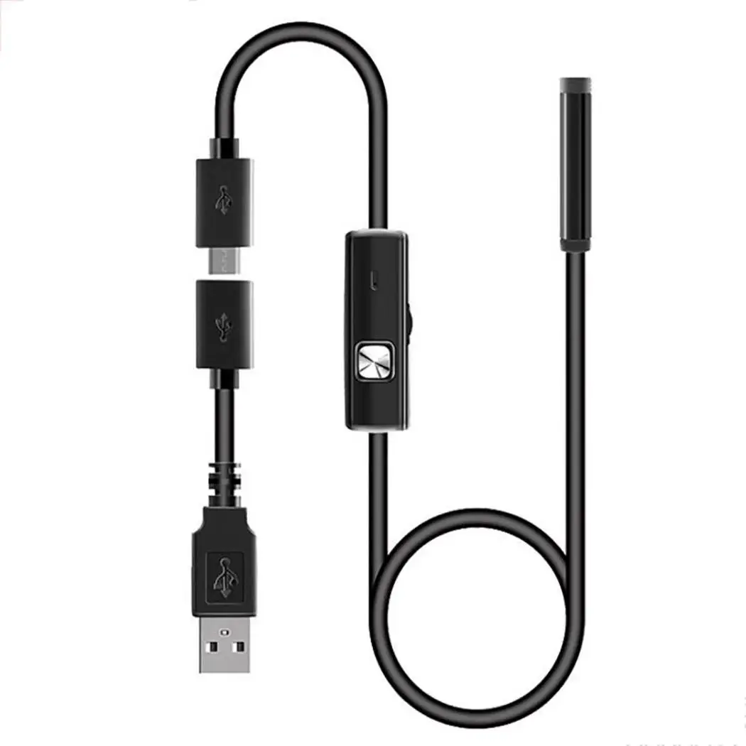 

LED Lights Waterproof USB Borescope Inspection Home, Hospital, etc 6 LEDs Mobile Phone Camera 130W/480P IP67