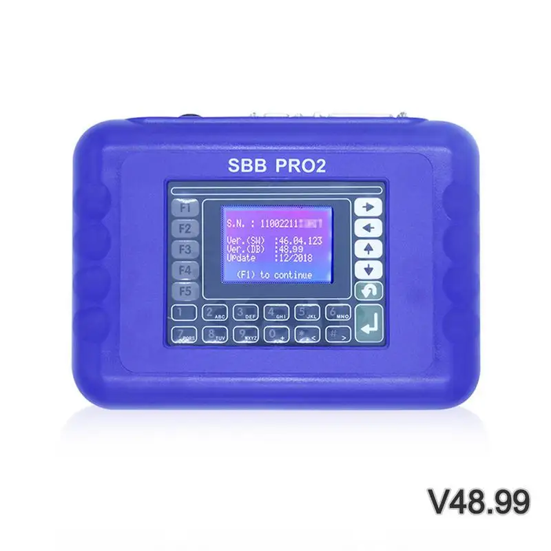 

VSTM New Arrived SBB V48.99 V48.88 SBB Pro2 Key Programmer Support Cars To 2019 Replace SBB V46.02 V33.02 SBB Key Programmer