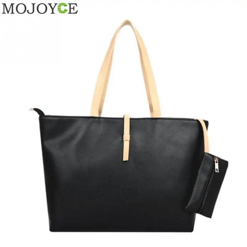 كبيرة قدرة المرأة حقائب يد جلدية عارضة مربع حقائب كتف التسوق اليد الأعلى مقبض حقيبة مع محفظة صغيرة bolsas و féminin