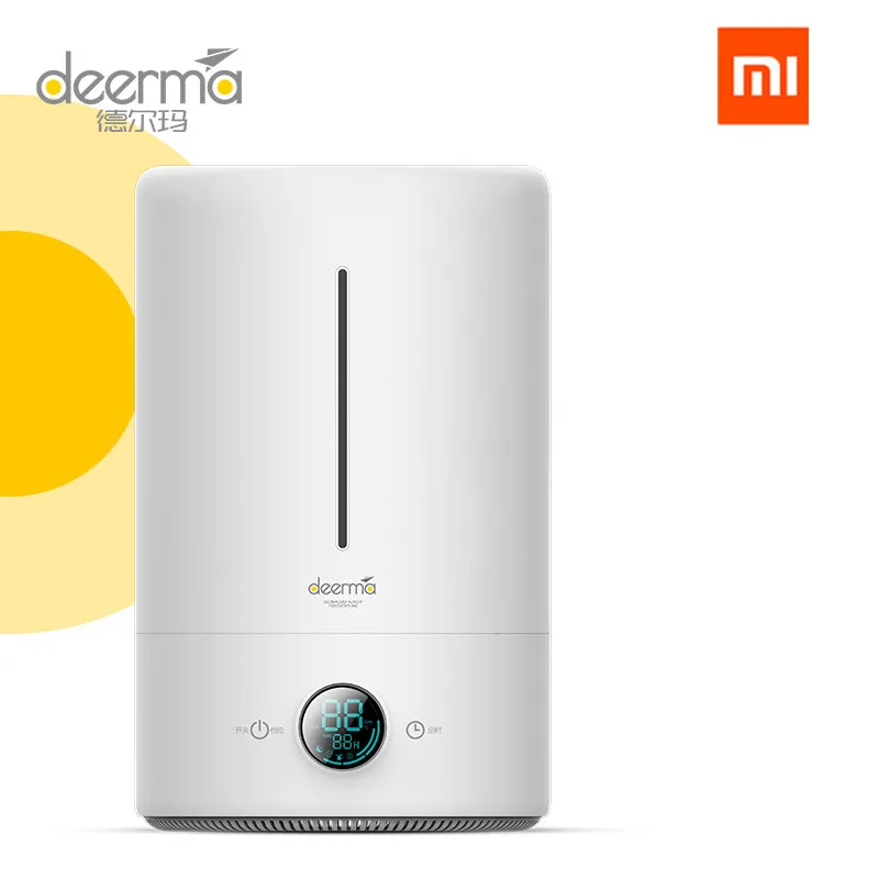 Оригинальный Xiaomi Mijia Deerma 5l увлажнитель воздуха 35db Тихая очистка воздуха для номеров с кондиционером офисная Бытовая